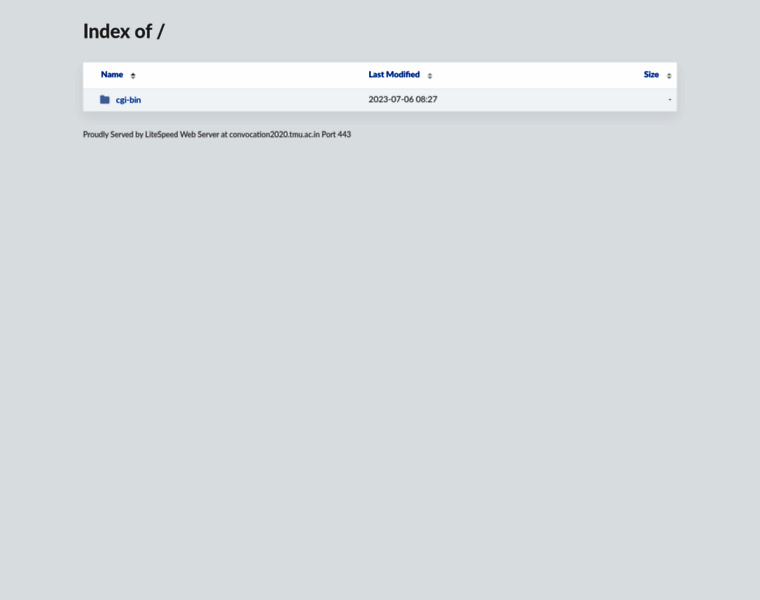 Convocation2020.tmu.ac.in thumbnail