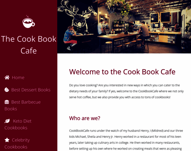 Cookbookcafe.co.uk thumbnail