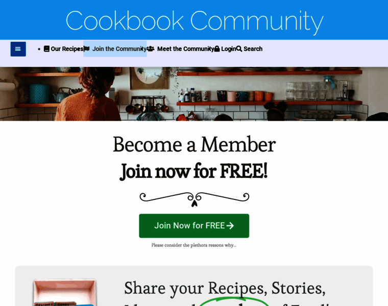 Cookbookcommunity.com thumbnail