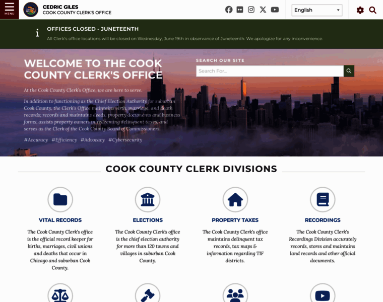 Cookcountyclerk.com thumbnail