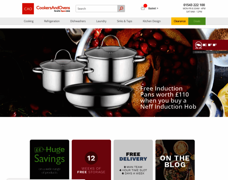 Cookersandovens.co.uk thumbnail Cookersandovens.co.uk thumbnail