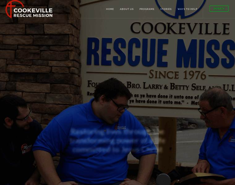 Cookevillerescuemission.org thumbnail