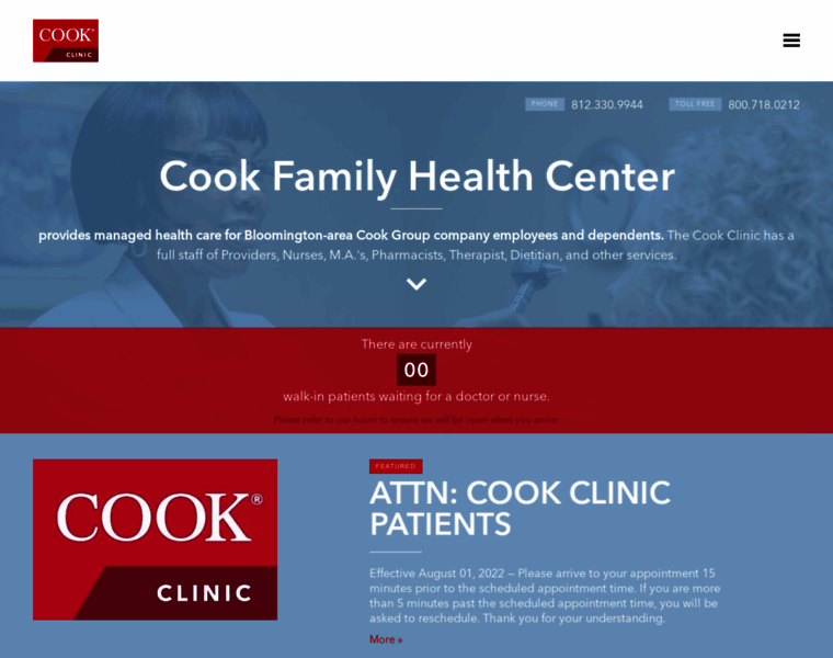 Cookfamilyhealthcenter.com thumbnail
