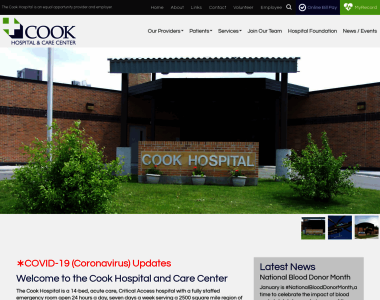 Cookhospital.org thumbnail