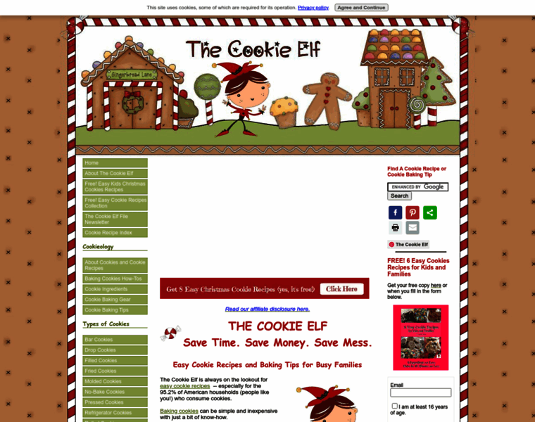 Cookie-elf.com thumbnail
