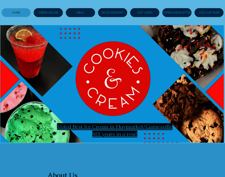 Cookiesandcreamshop.com thumbnail