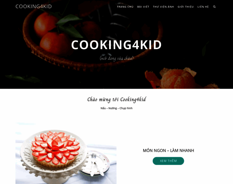 Cooking4kid.com thumbnail