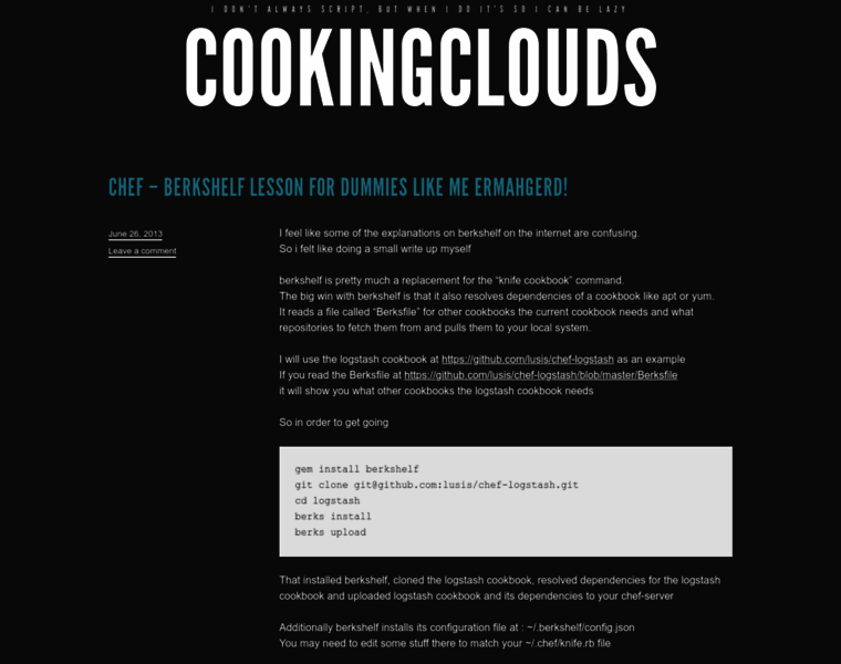 Cookingclouds.com thumbnail
