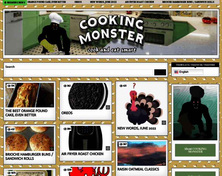 Cookingmonster.com thumbnail