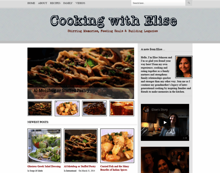Cookingwithelise.com thumbnail