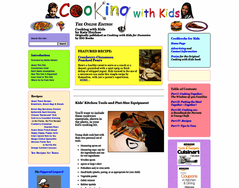 Cookingwithkids.com thumbnail