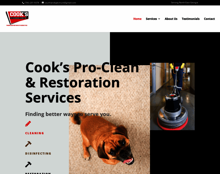 Cooksprocleaning.com thumbnail