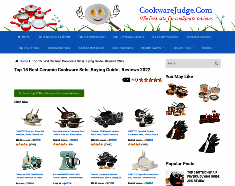 Cookwarejudge.com thumbnail
