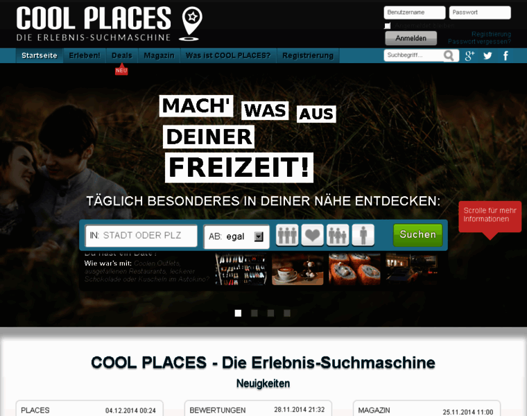 Cool-places.net thumbnail