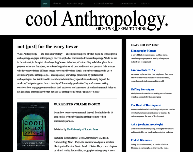 Coolanthropology.com thumbnail