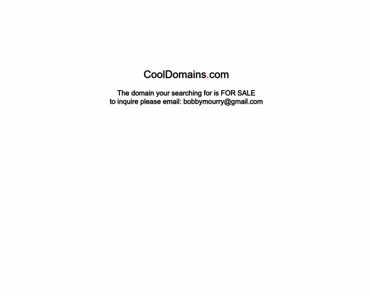 Cooldomains.com thumbnail