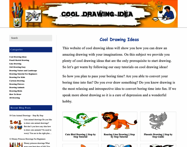 Cooldrawingidea.com thumbnail