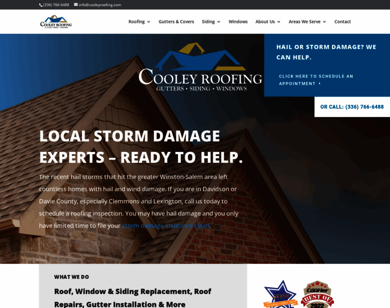 Cooleyroofing.com thumbnail