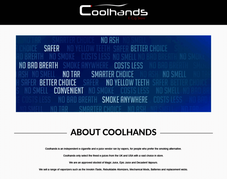 Coolhands-ecigs.uk thumbnail