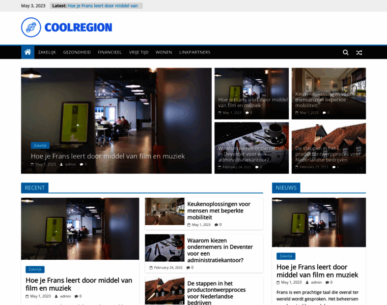 Coolregion.nl thumbnail