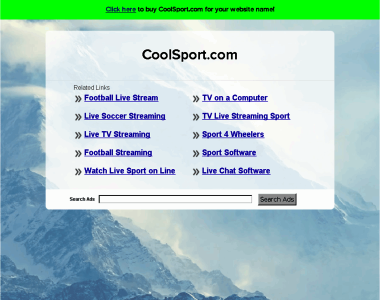 Coolsport.com thumbnail