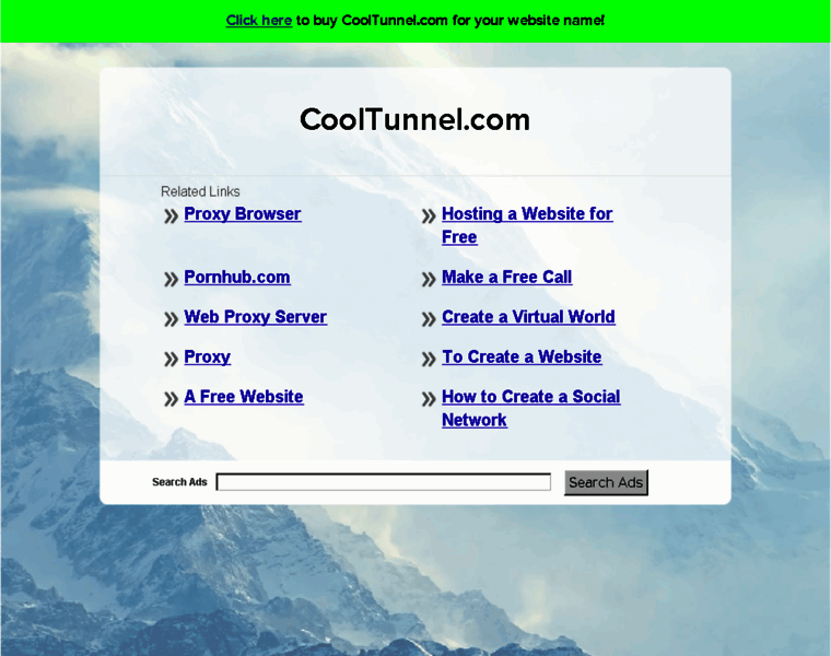 Cooltunnel.com thumbnail