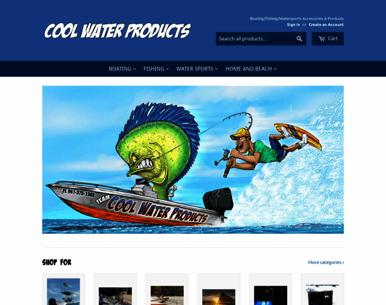 Coolwaterproducts.com thumbnail