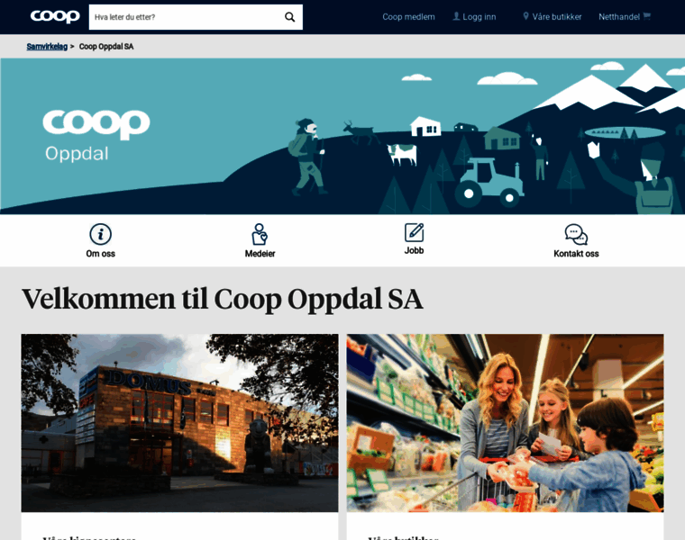 Coop-oppdal.no thumbnail