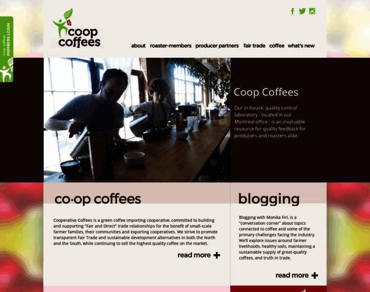 Coopcoffees.com thumbnail