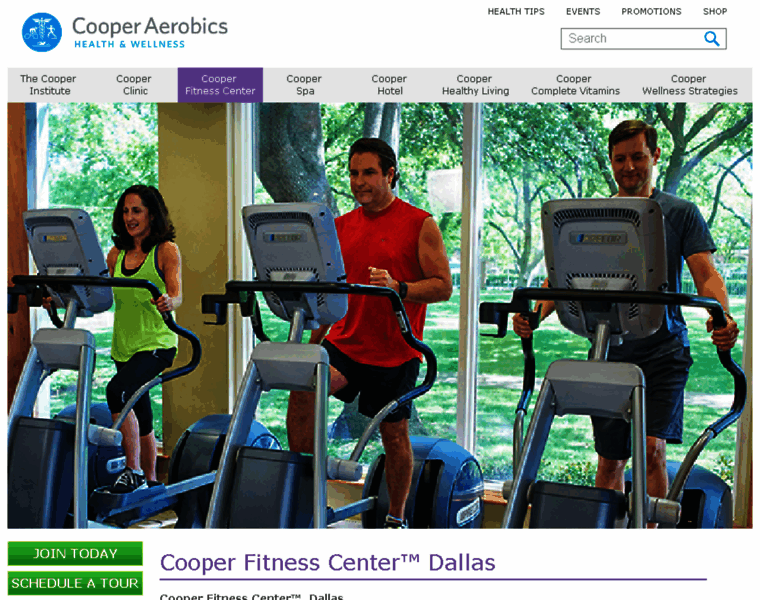 Cooperfitnesscenter.com thumbnail
