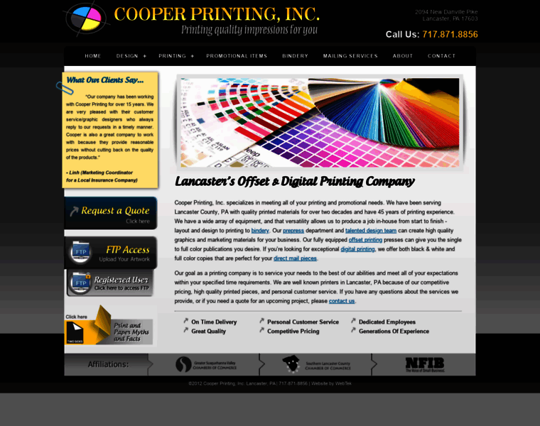 Cooperprinting.net thumbnail