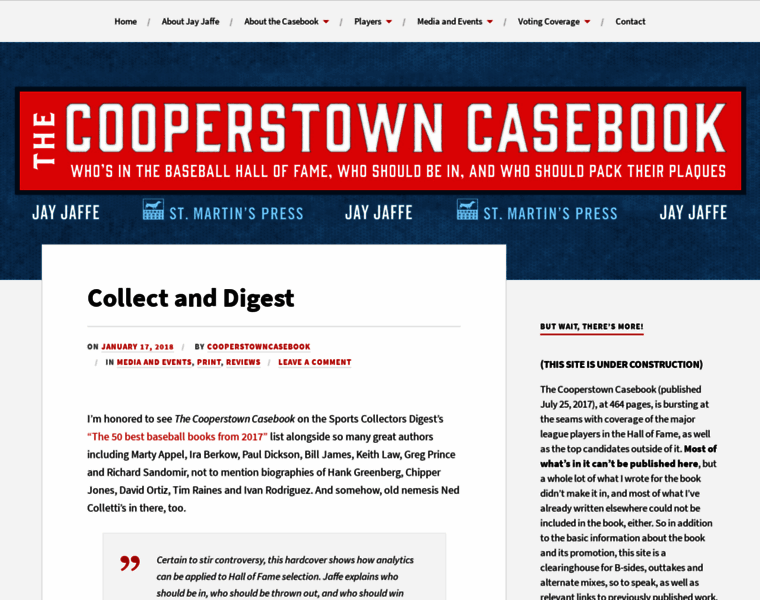 Cooperstowncasebook.com thumbnail