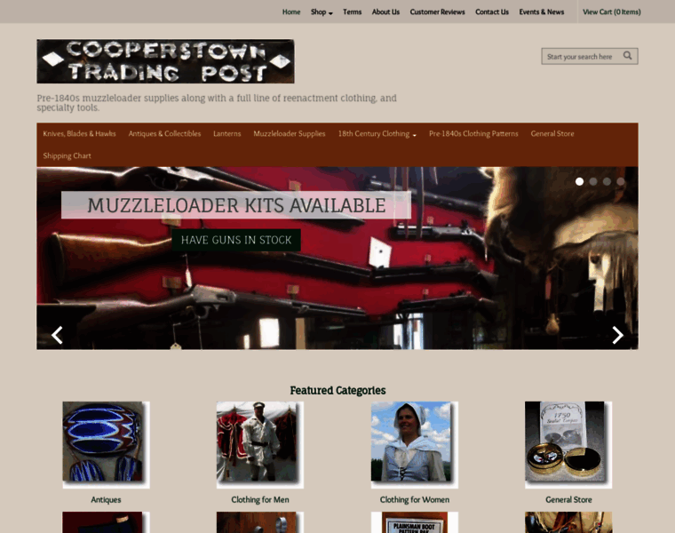 Cooperstowntradingpost.com thumbnail