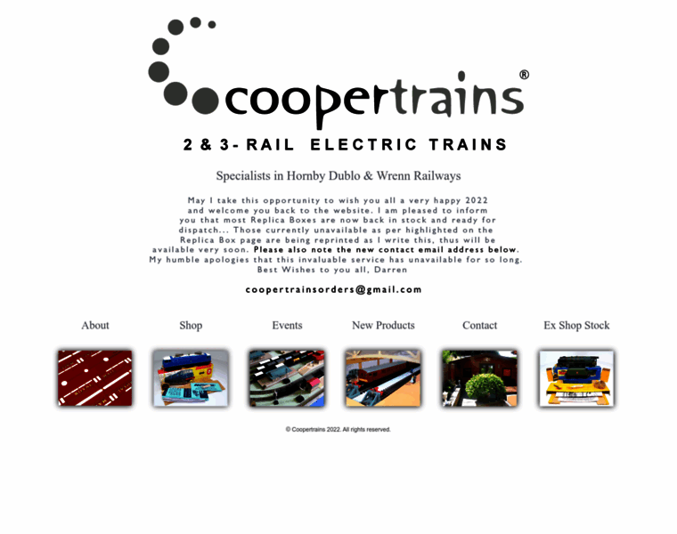 Coopertrains.com thumbnail