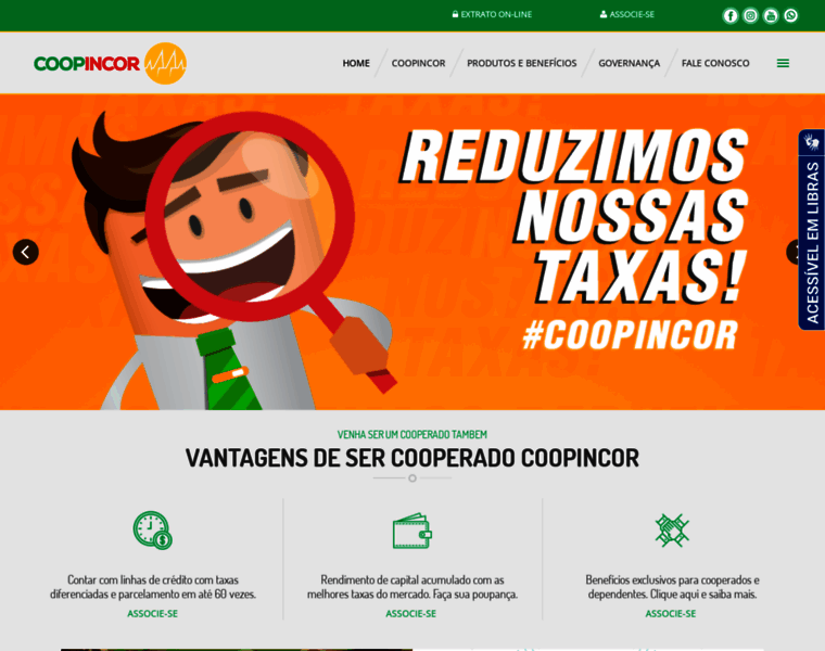 Coopincor.com.br thumbnail
