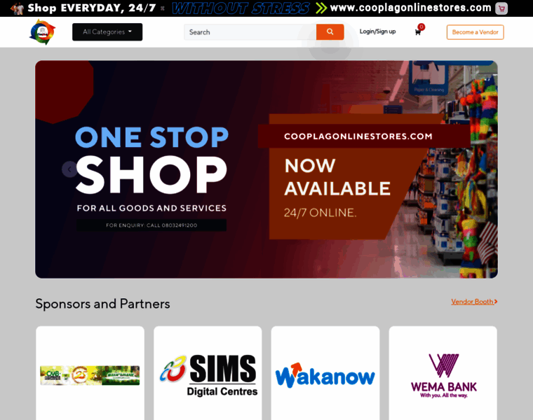 Cooplagonlinestores.com thumbnail