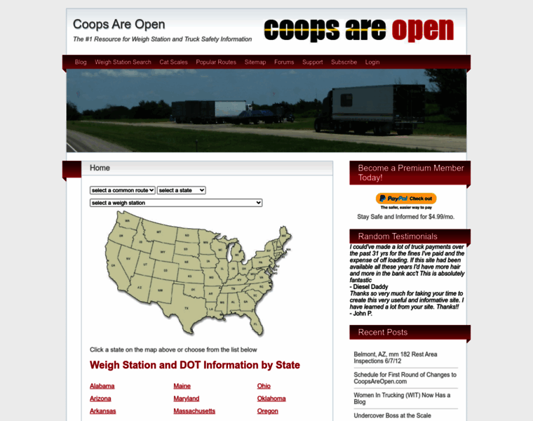 Coopsareopen.com thumbnail