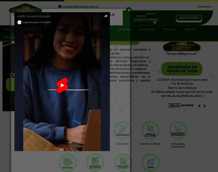 Cootep.com.co thumbnail