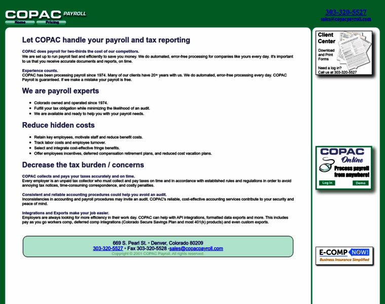 Copacpayroll.com thumbnail