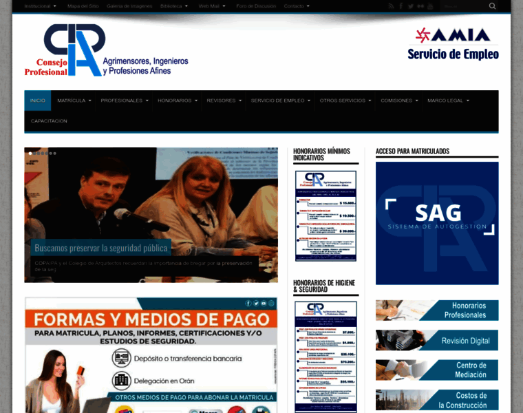 Copaipa.org.ar thumbnail