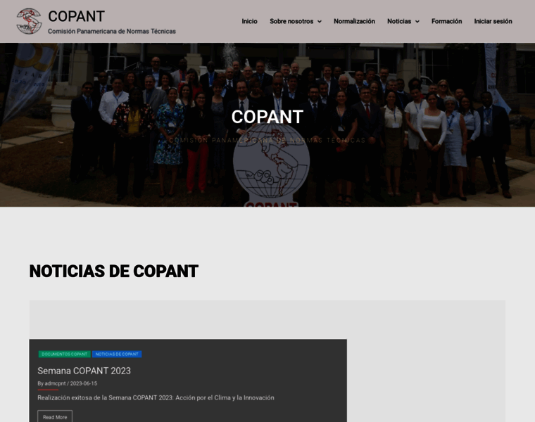 Copant.org thumbnail