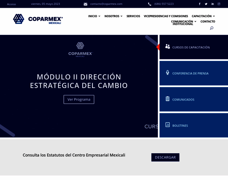 Coparmex.com thumbnail