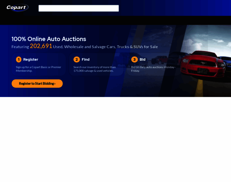 Copartmobile.com thumbnail