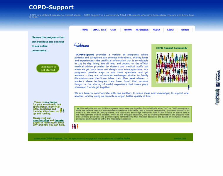 Copd-support.com thumbnail