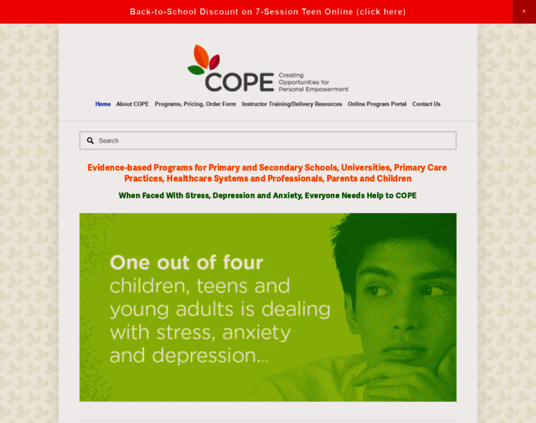 Cope2thrive.com thumbnail