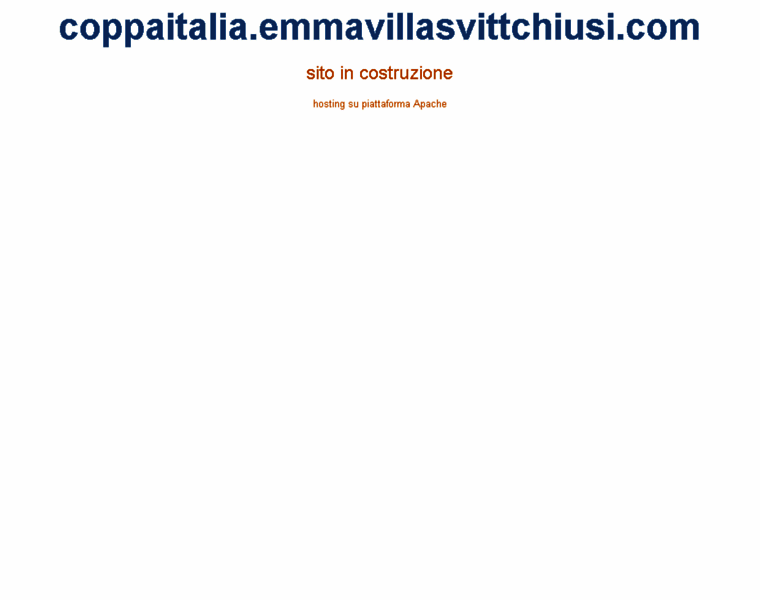 Coppaitalia.emmavillasvittchiusi.com thumbnail