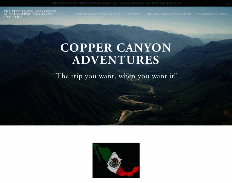Coppercanyonadventures.com thumbnail