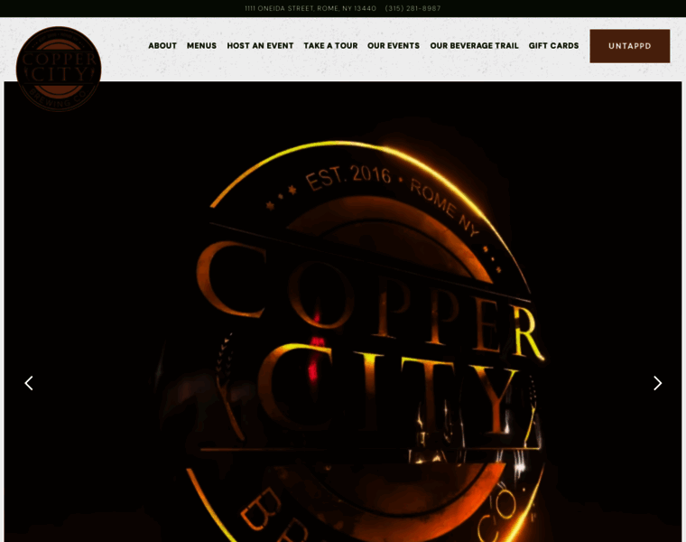 Coppercitybrewing.com thumbnail