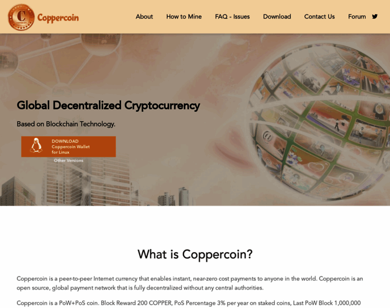 Coppercoin.net thumbnail