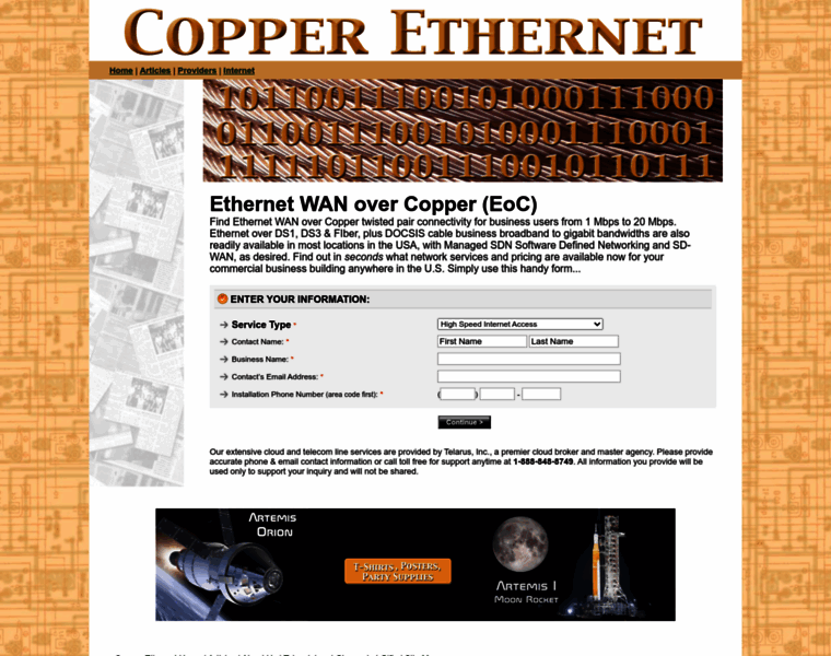 Copperethernet.com thumbnail